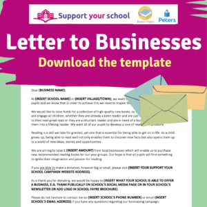 fundraise for books letters to business