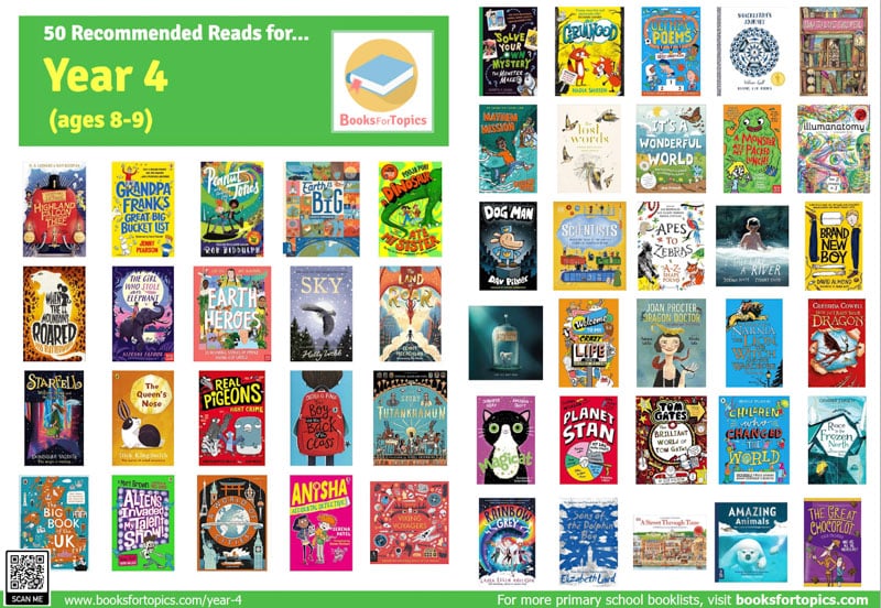 year 4 recommended books for ages 8 9