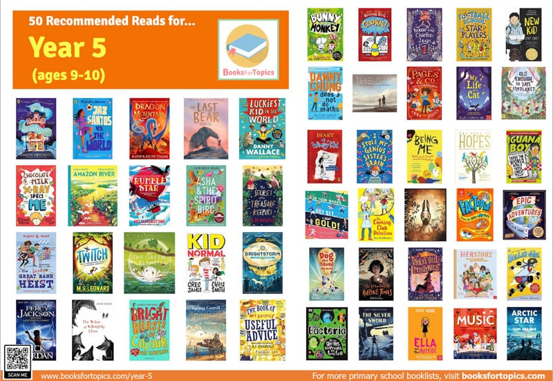 year 5 recommended books for ages 9 10
