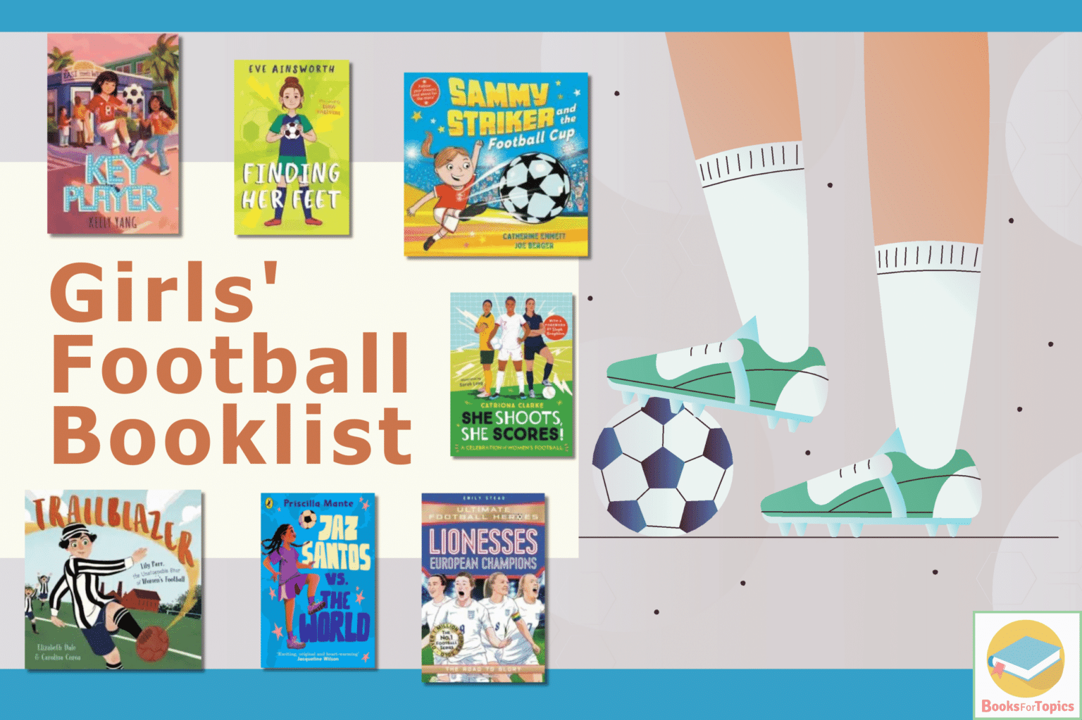 children's books about girls football