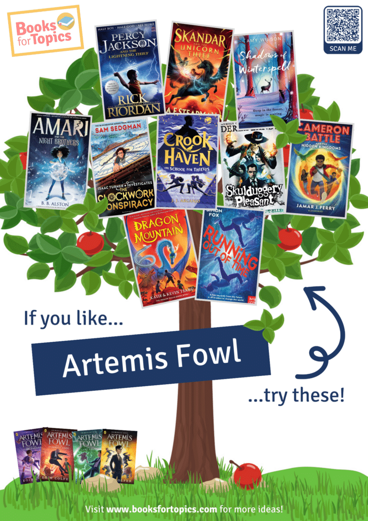 best books for fans of artemis fowl