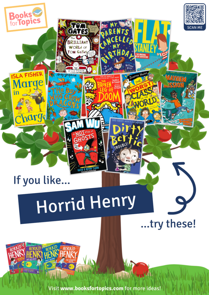 books for fans of horrid henry