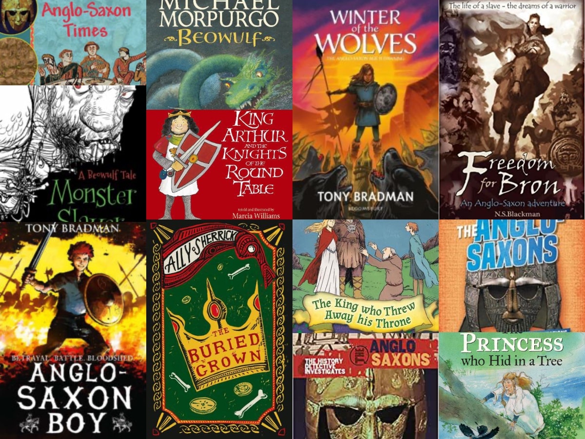 anglo saxons books