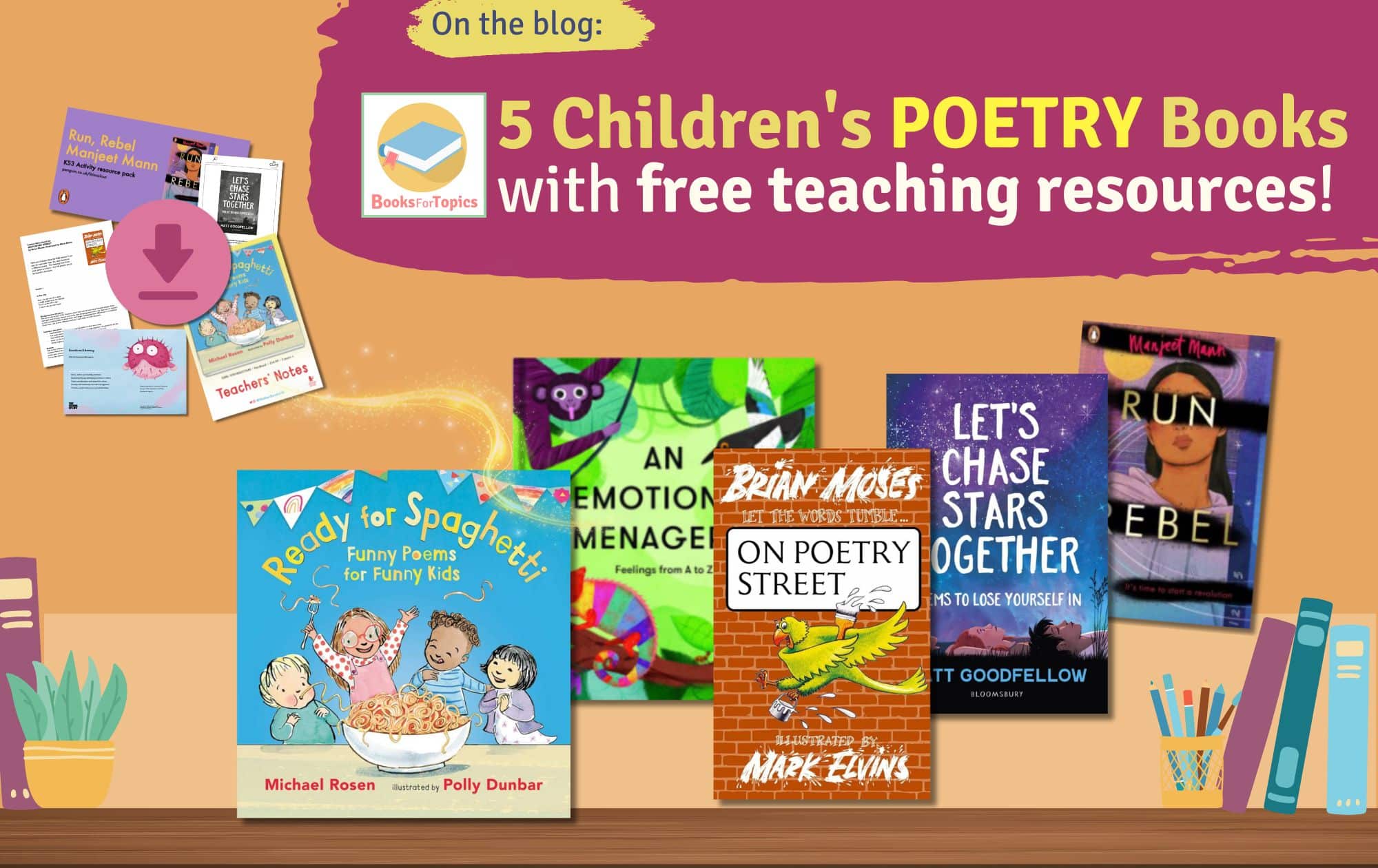 poetry day resources schools