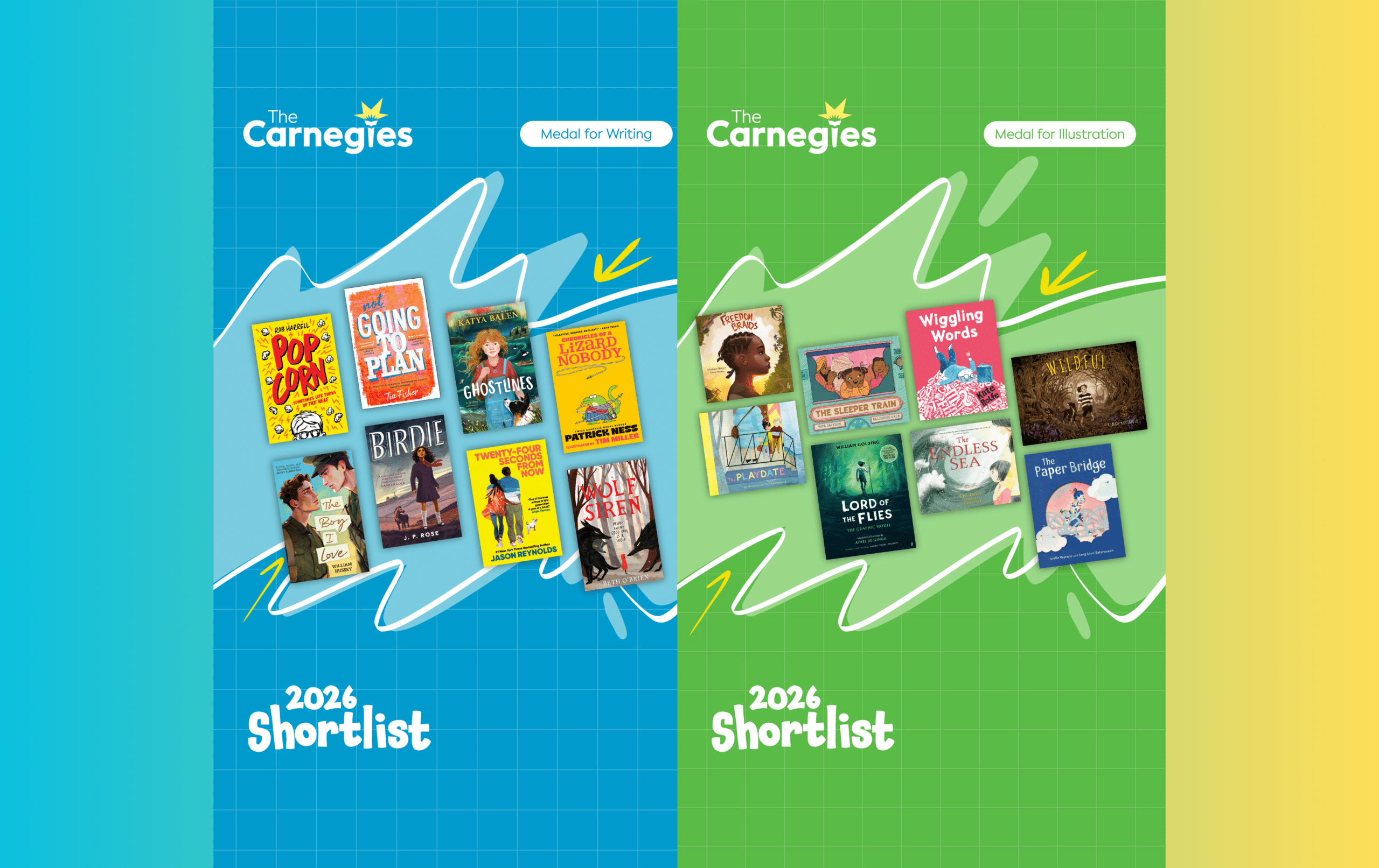 2026 Carnegie medal shortlists announced