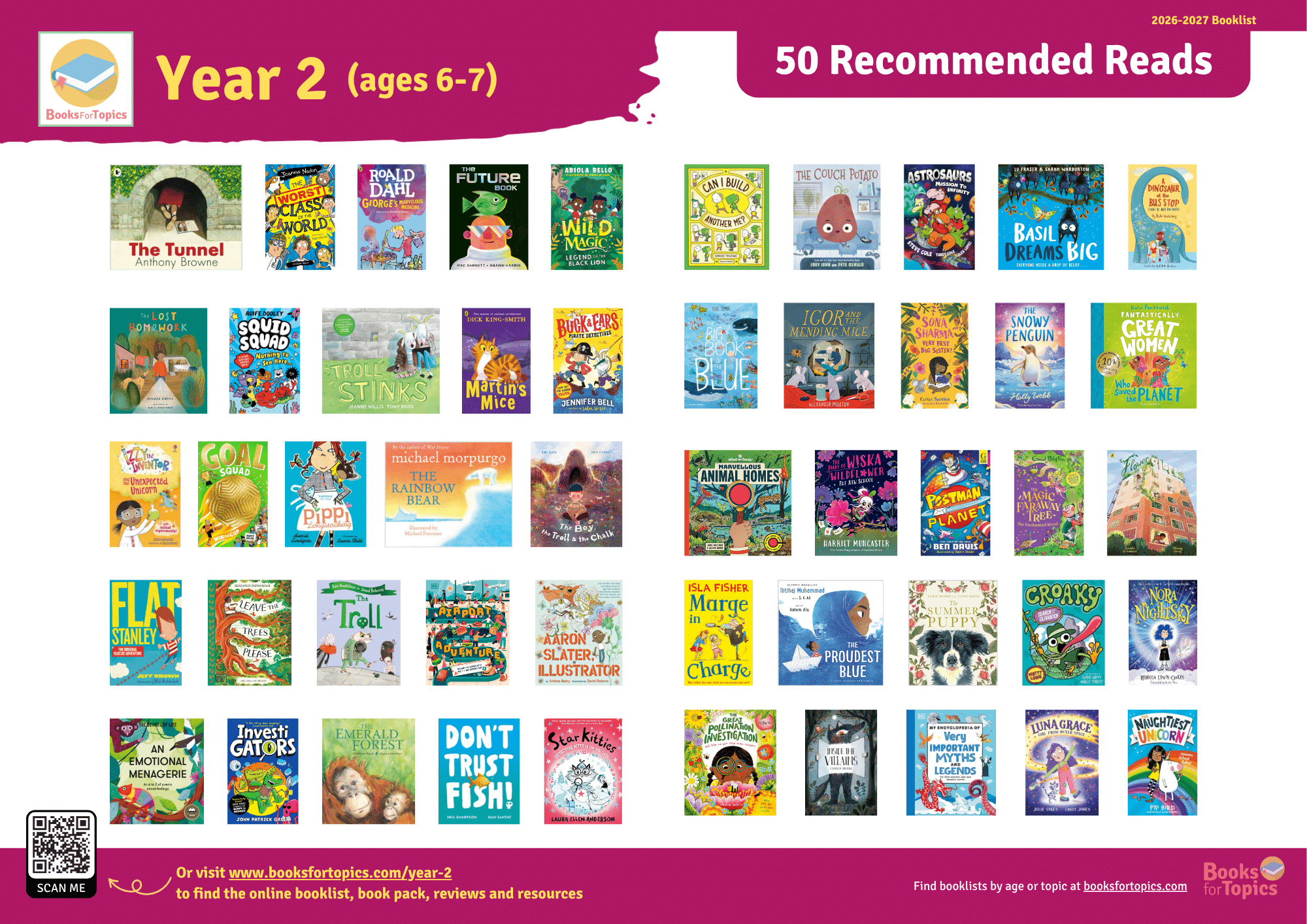 y2 best books