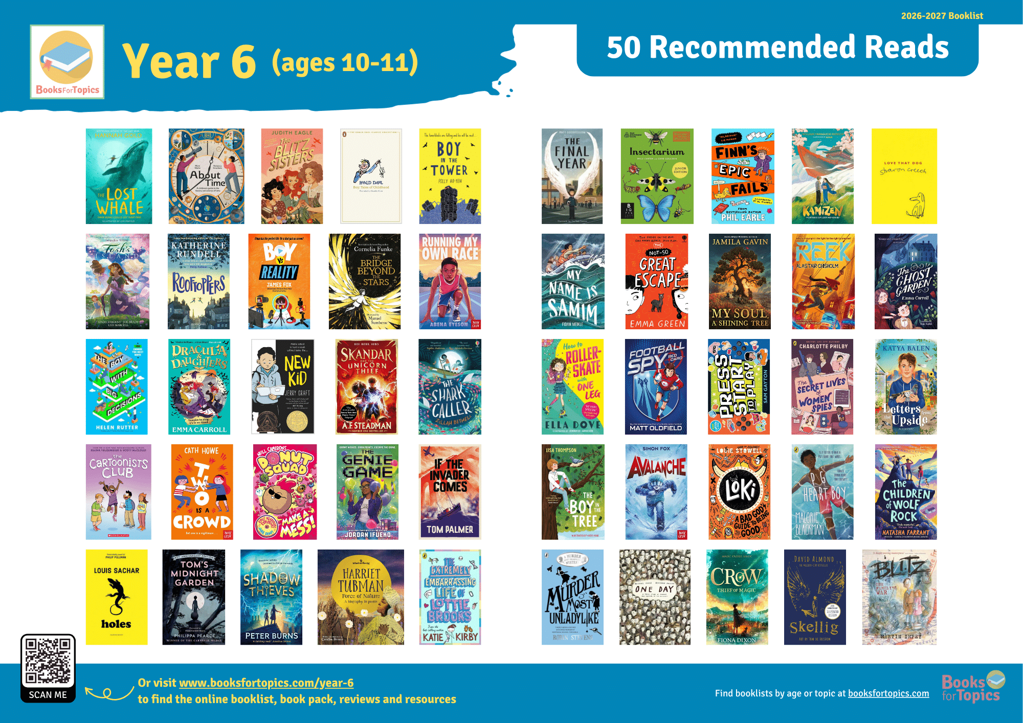 y6 best books