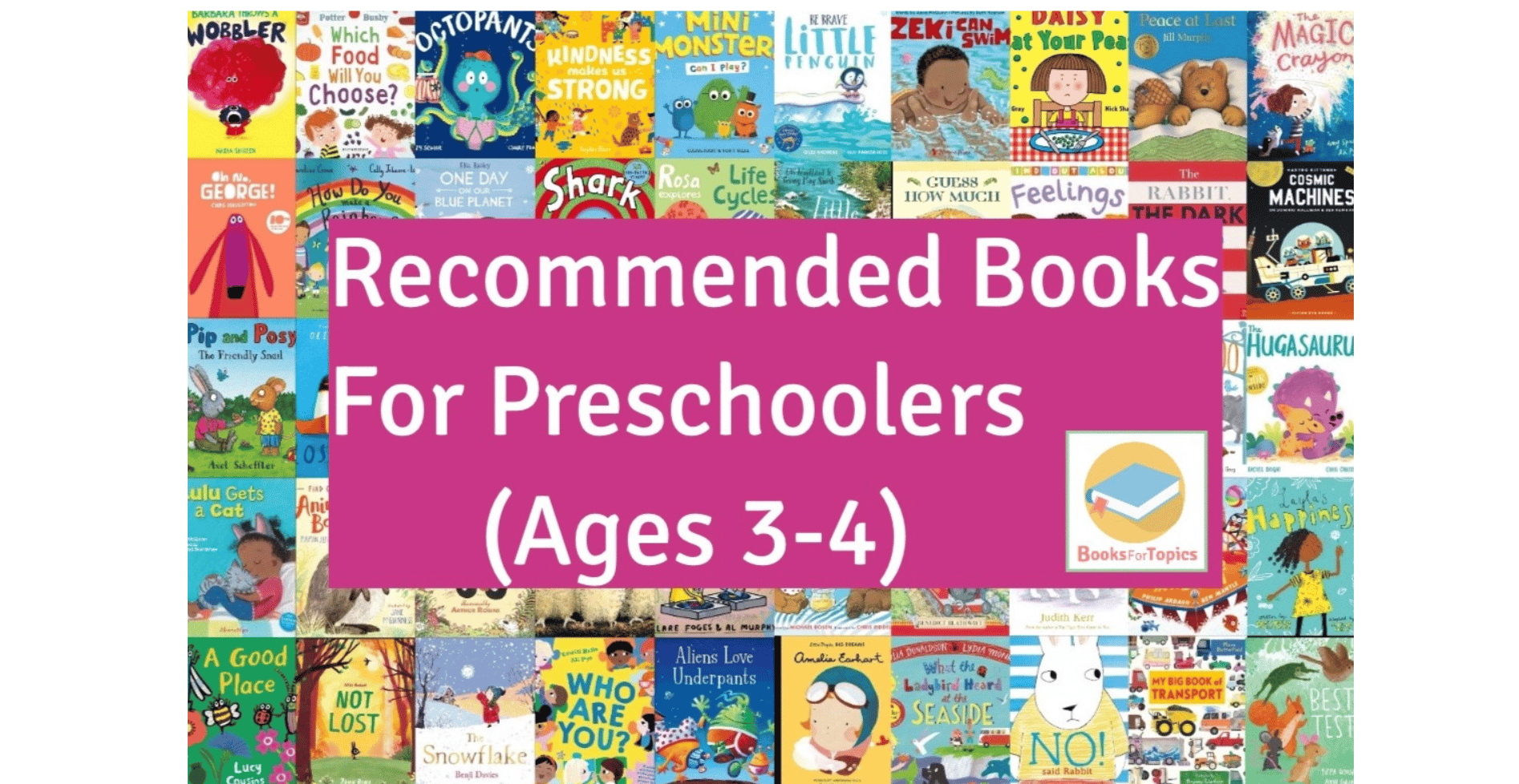 Best Books for Preschool Ages 34 Booklist