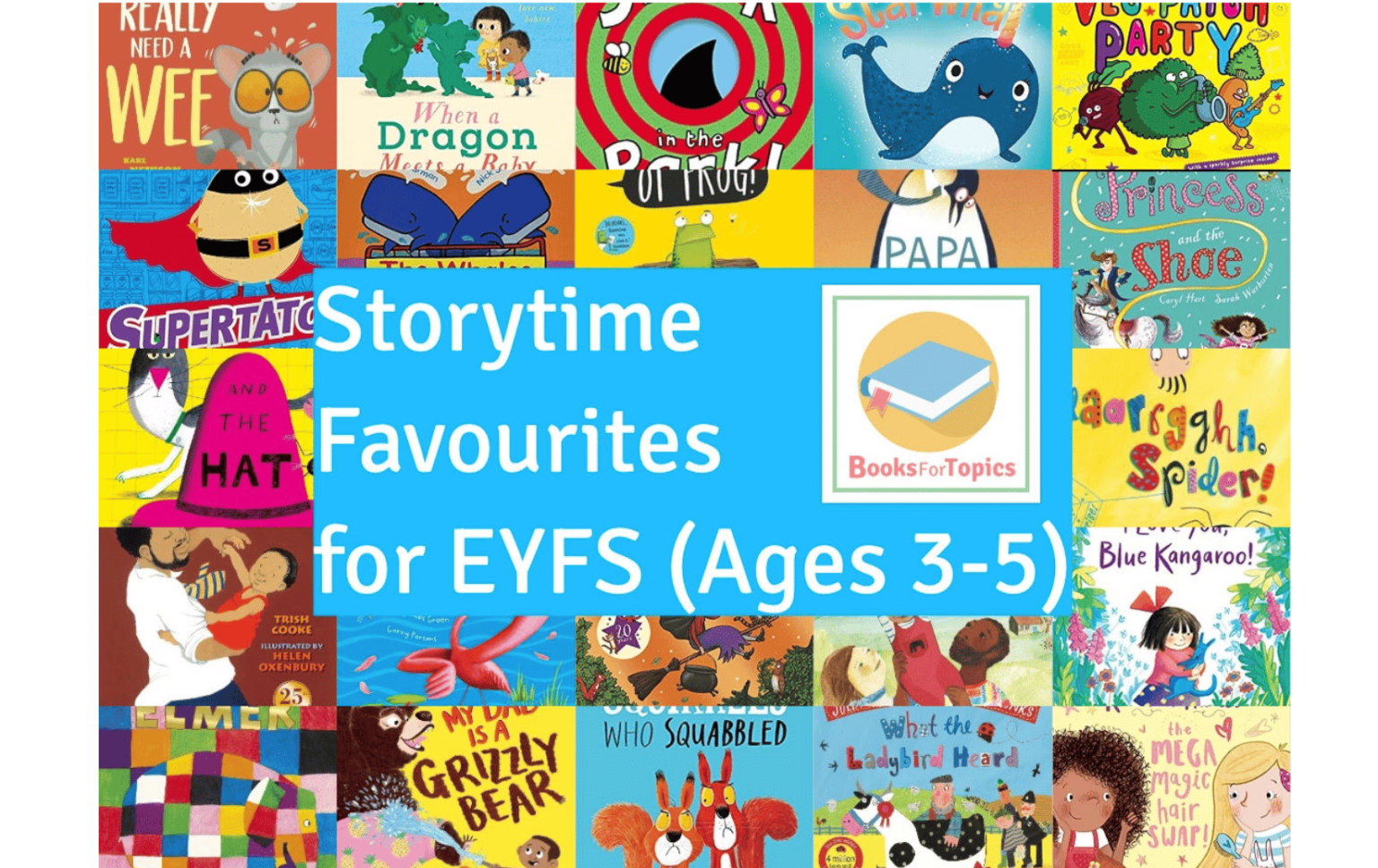 Storytime books for EYFS
