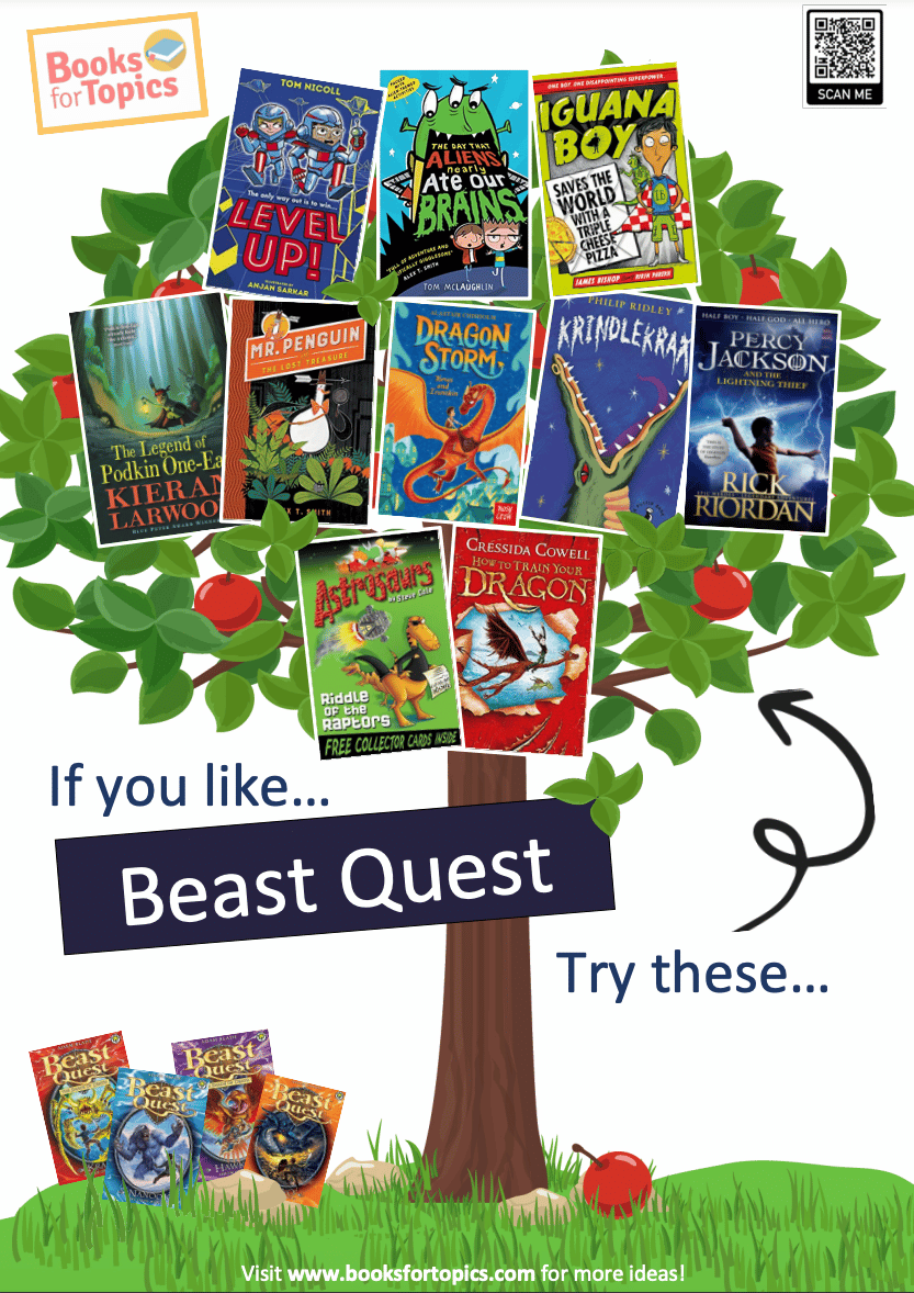 books for fans of beast quest