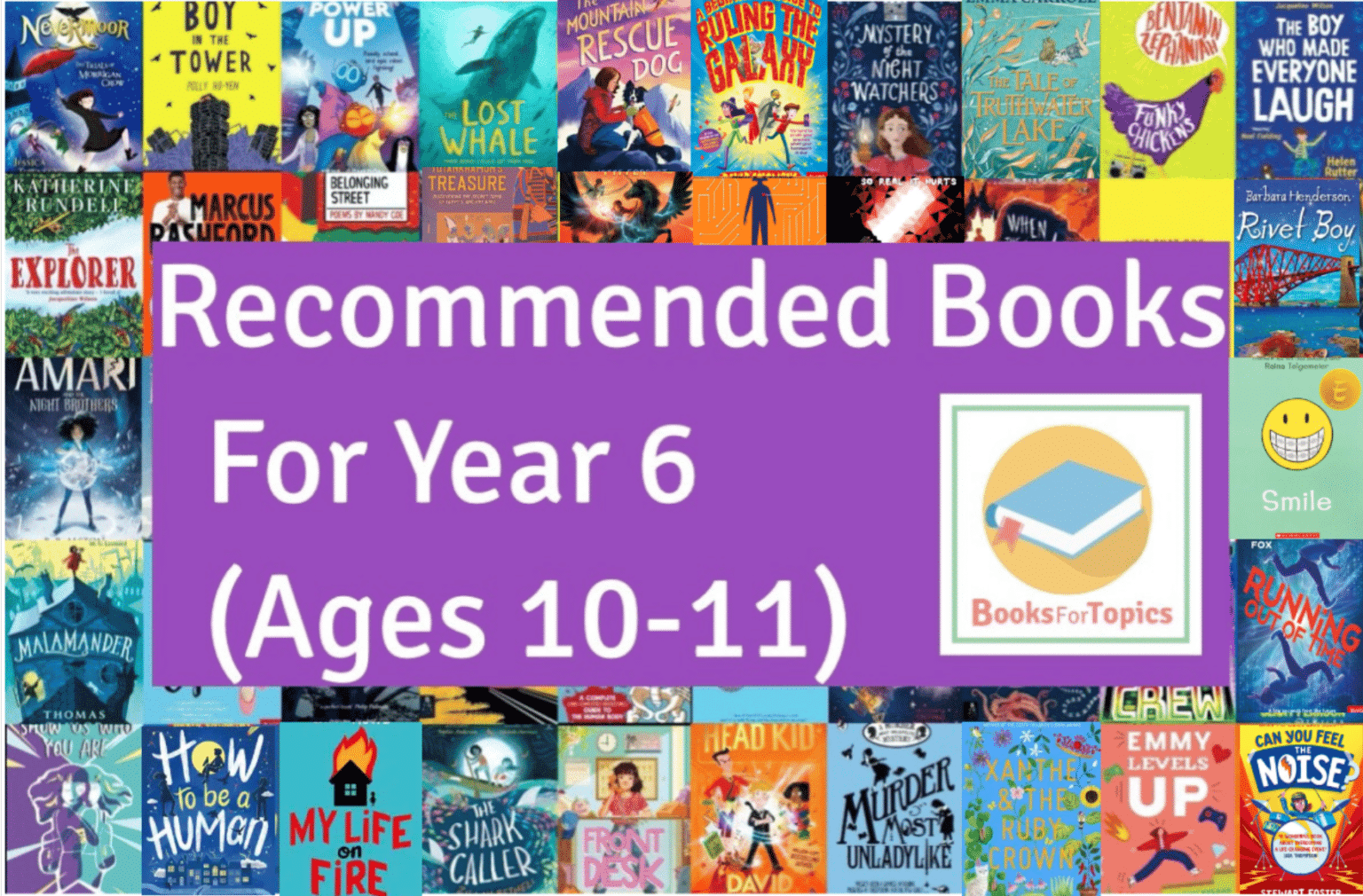 recommended books for year 6 ages 10 to 11