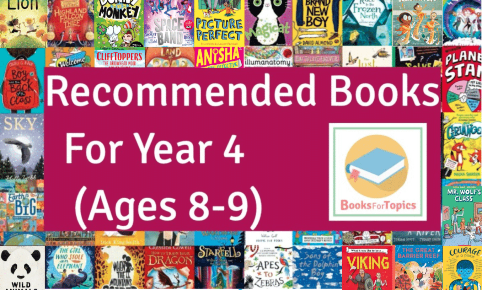 recommended books for year 4 ages 8 to 9