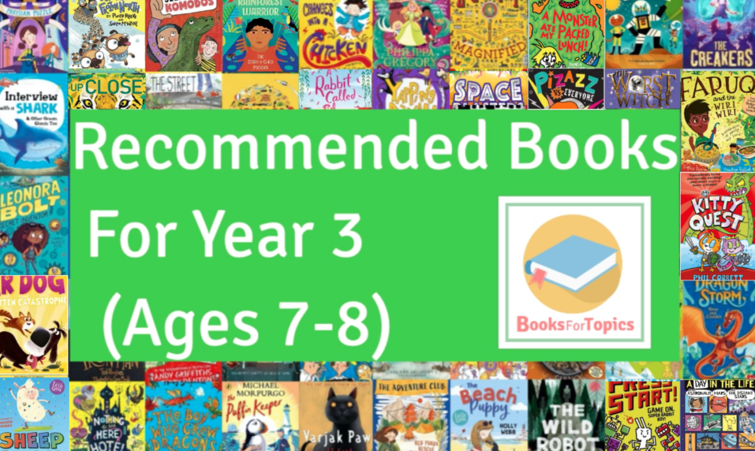recommended books for year 3 ages 7 to 8