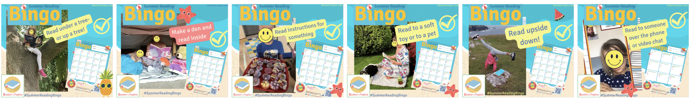 summer reading bingo