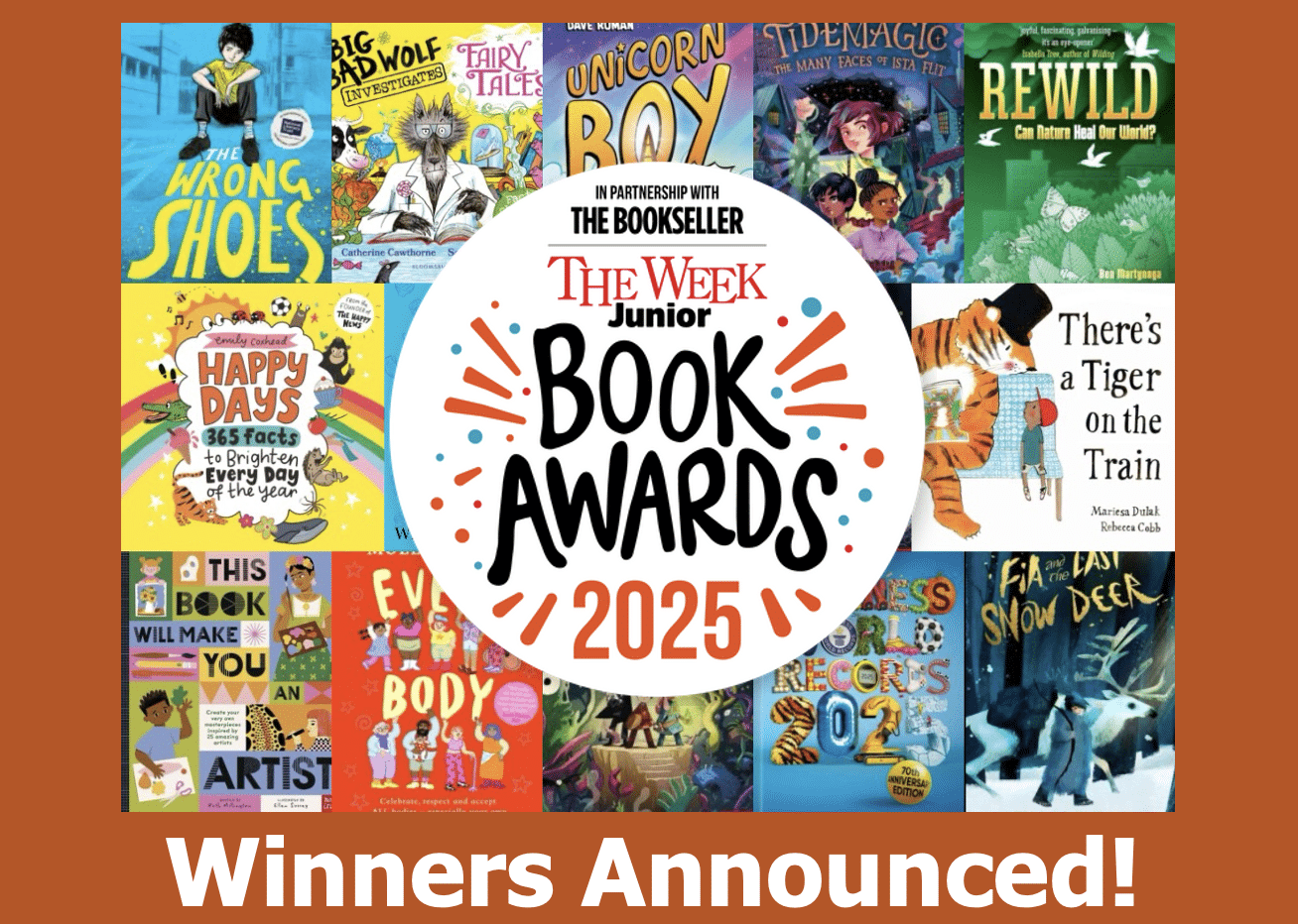 week junior book award winners 2025