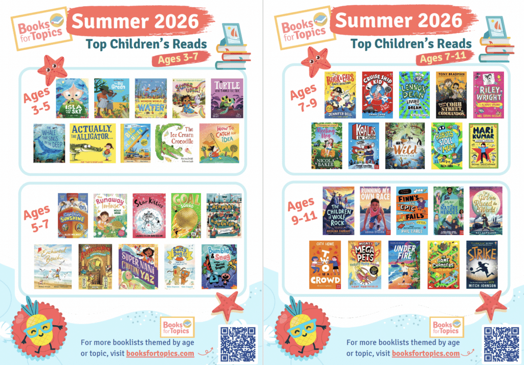 Summer reading recommendations childrens books printable 2026