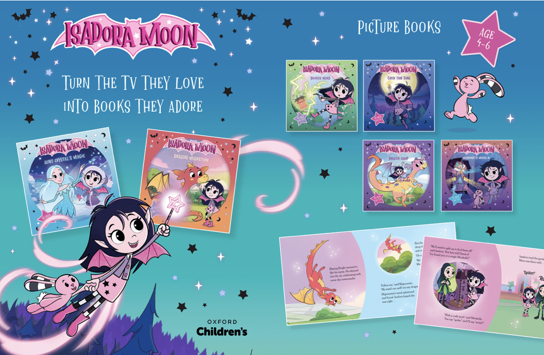 Isadora Moon TV Tie-In Books: From Screen to Page