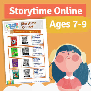 Storytime online Ages 7-9