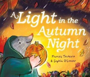 a light in the autumn night