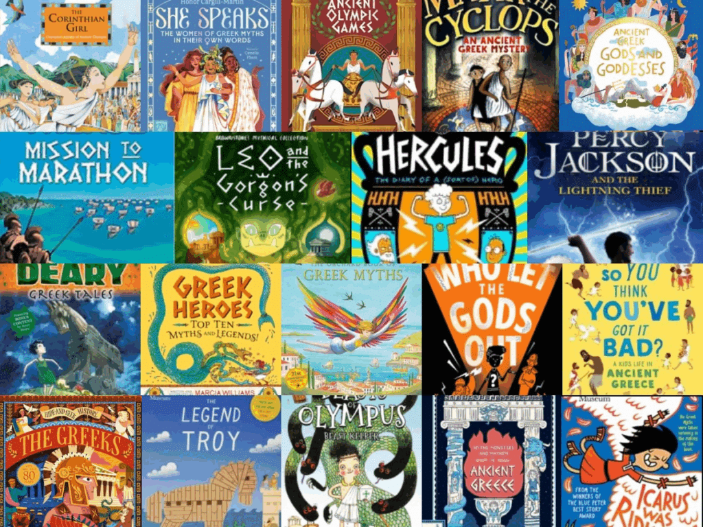 GREEK topic children's books