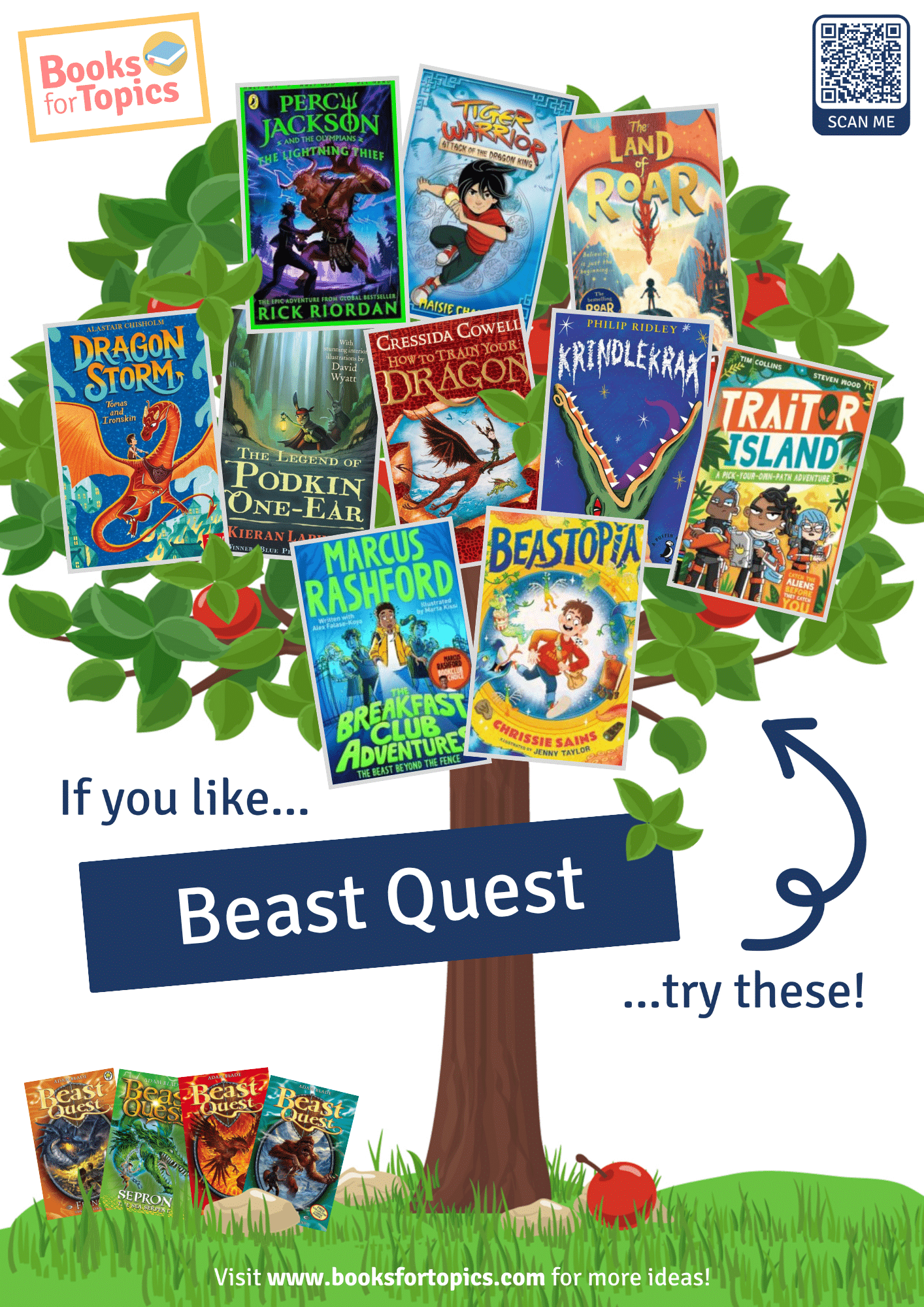 Books for fans of Beast Quest