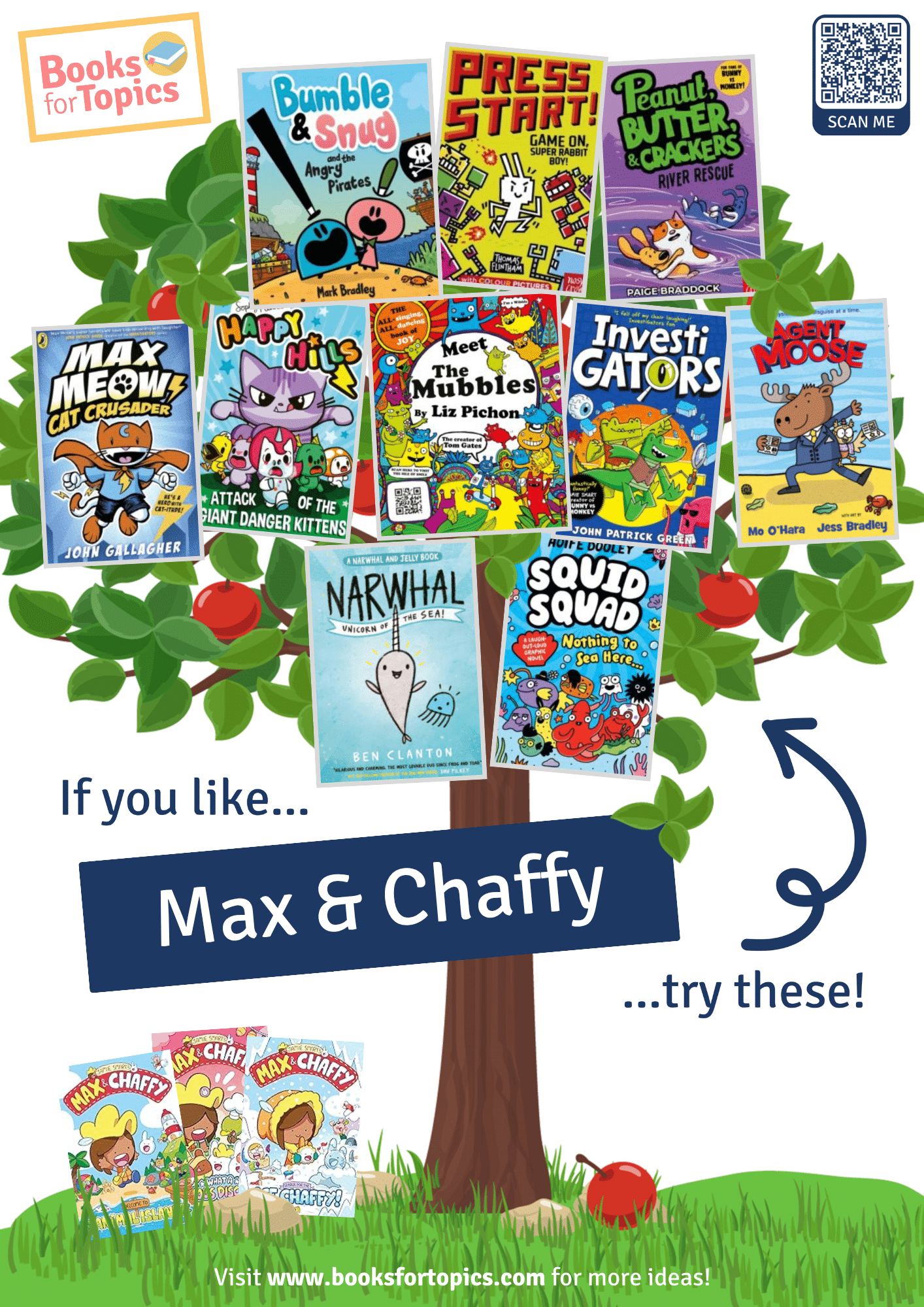 best books for fans of max & chaffy