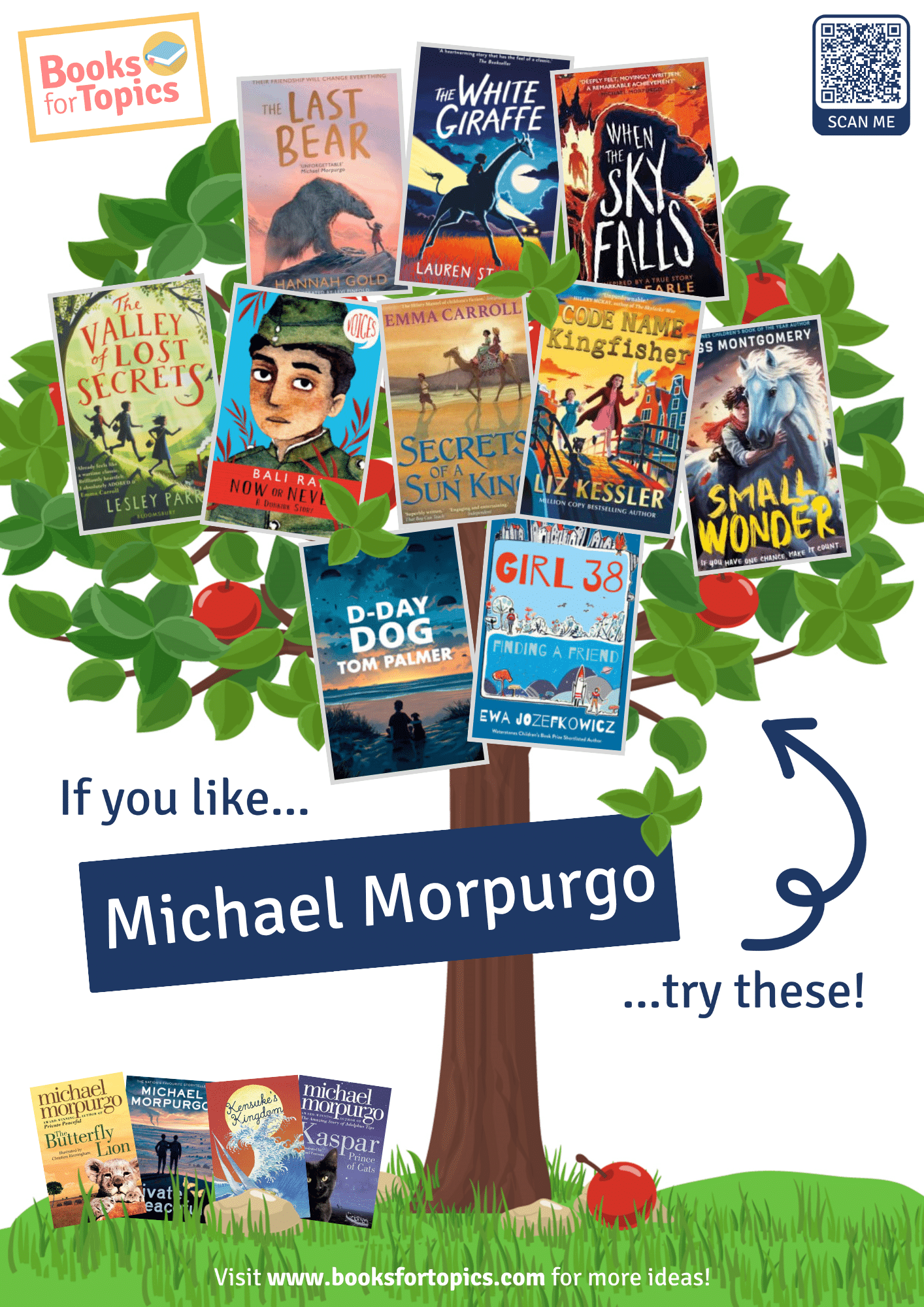 best books for fans of michael morpurgo