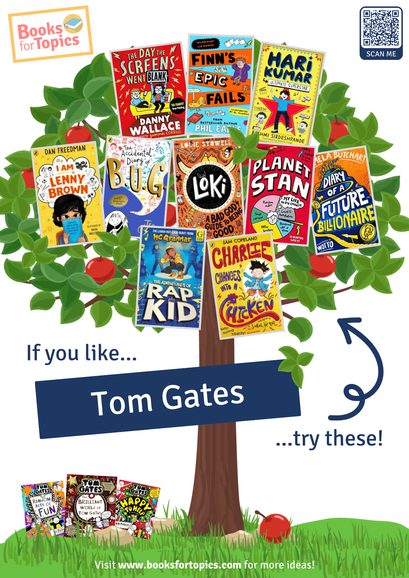 best books for fans of tom gates