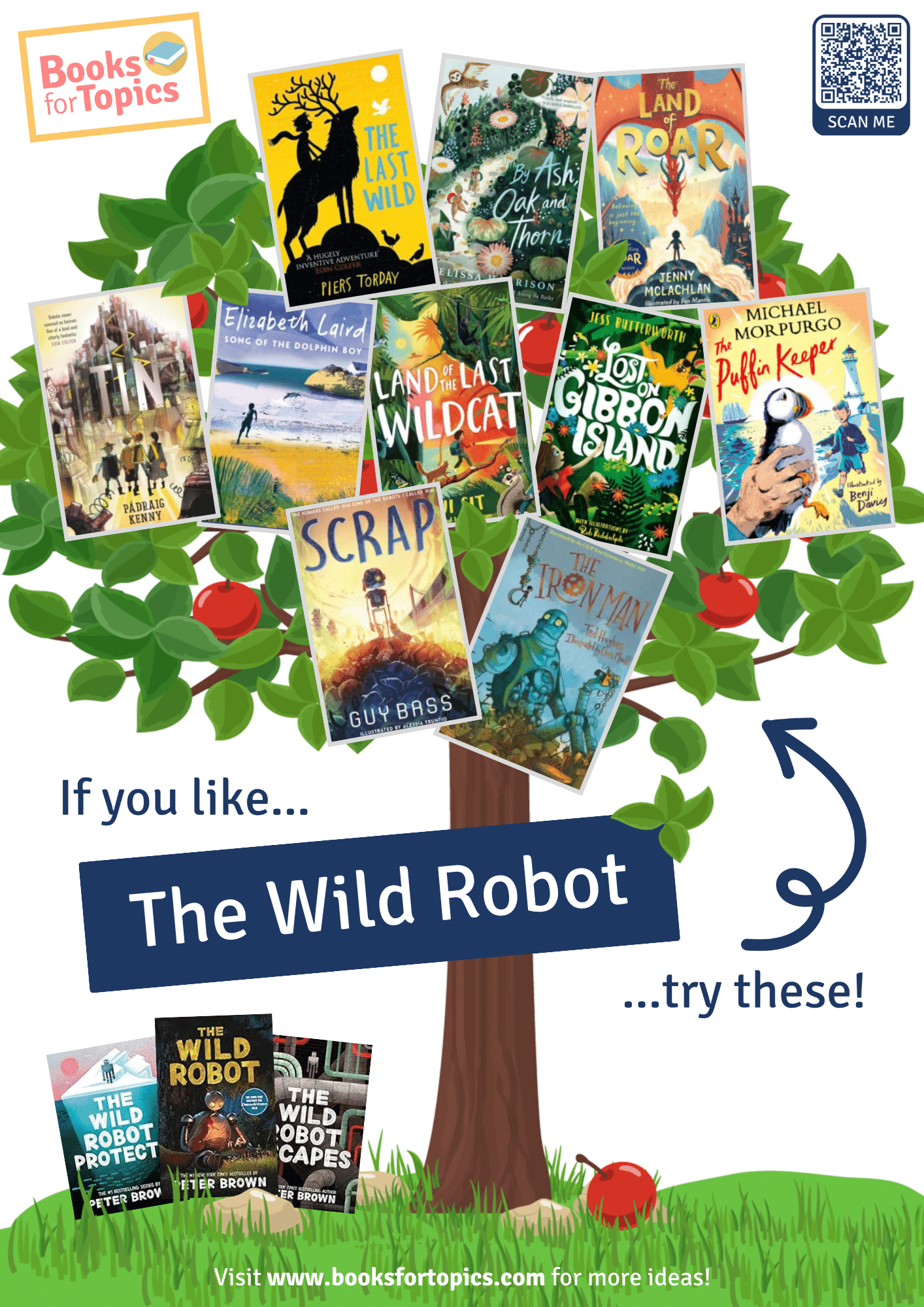 best books for fans of the wild robot
