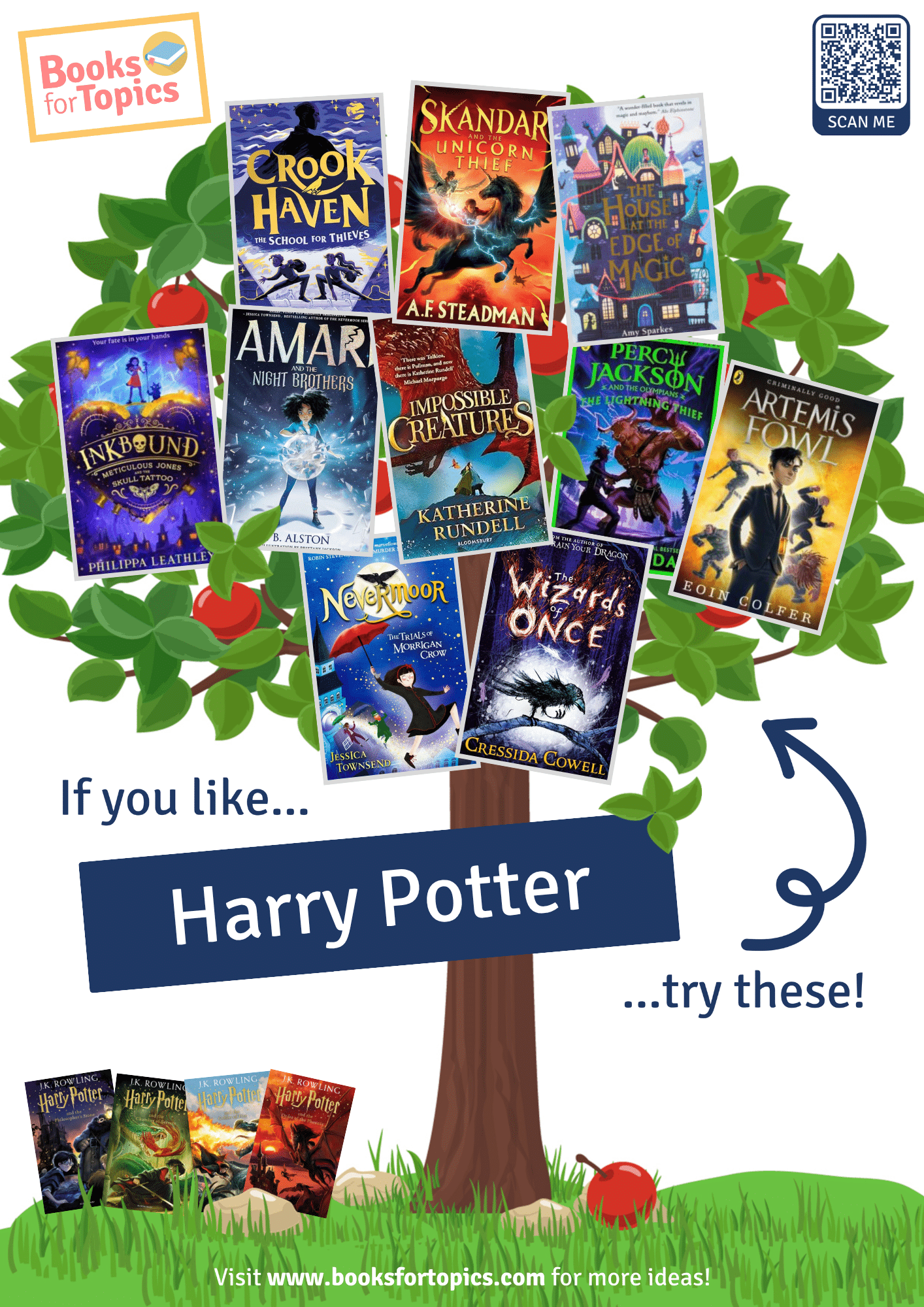 books for fans of harry potter