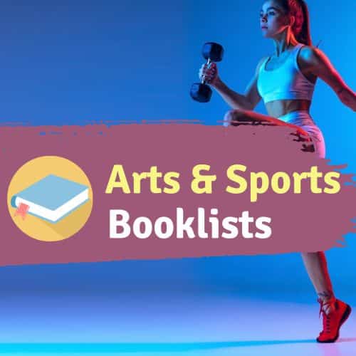 booklists for primary arts and sports topics