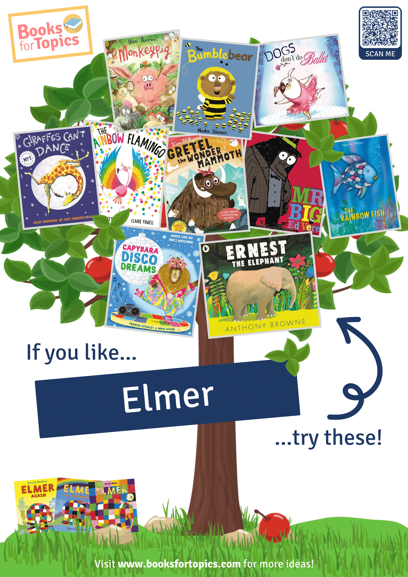 books for children who love elmer