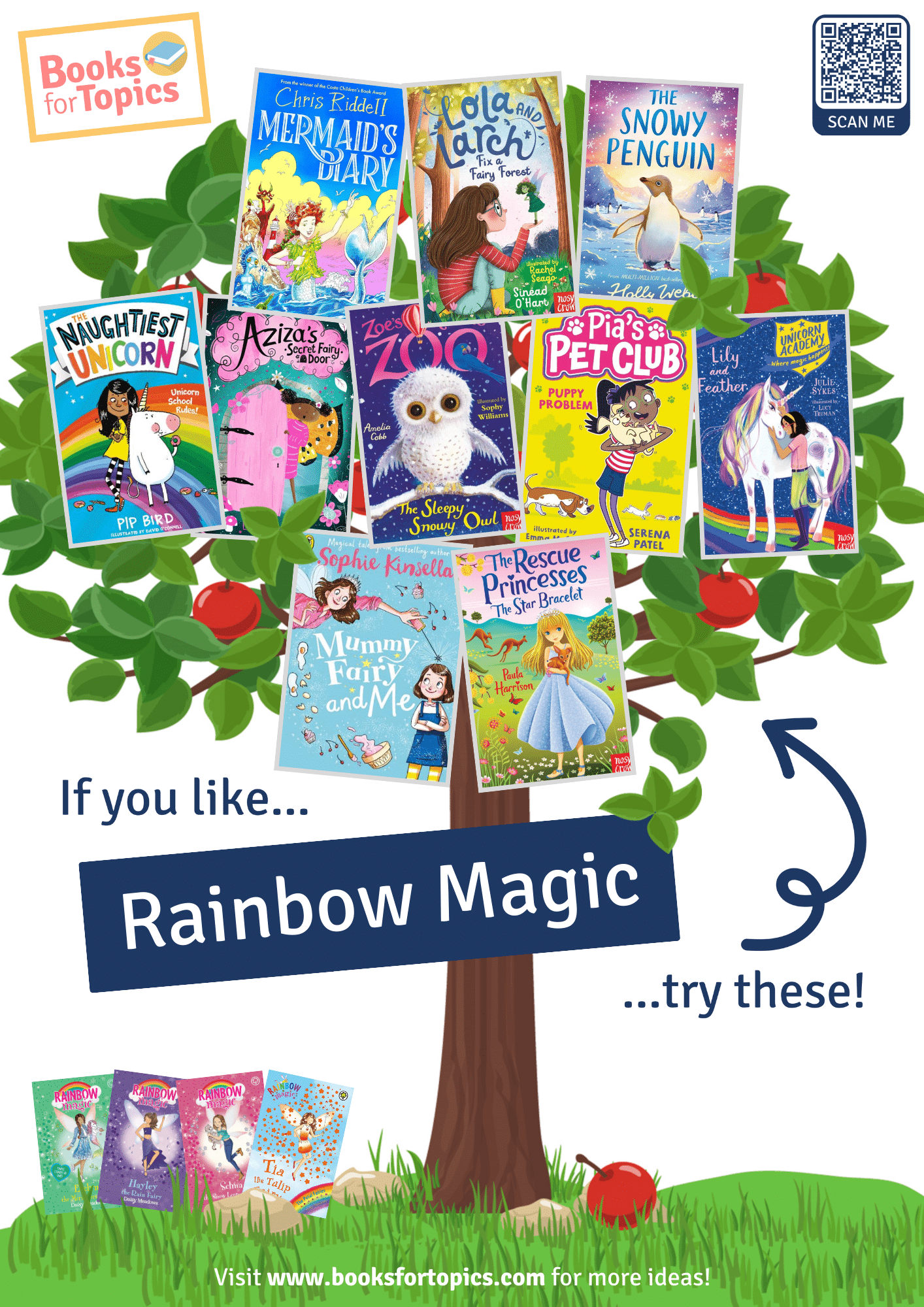 books for fans of rainbow magic