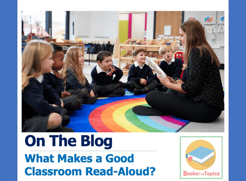 Choosing a good classroom readaloud
