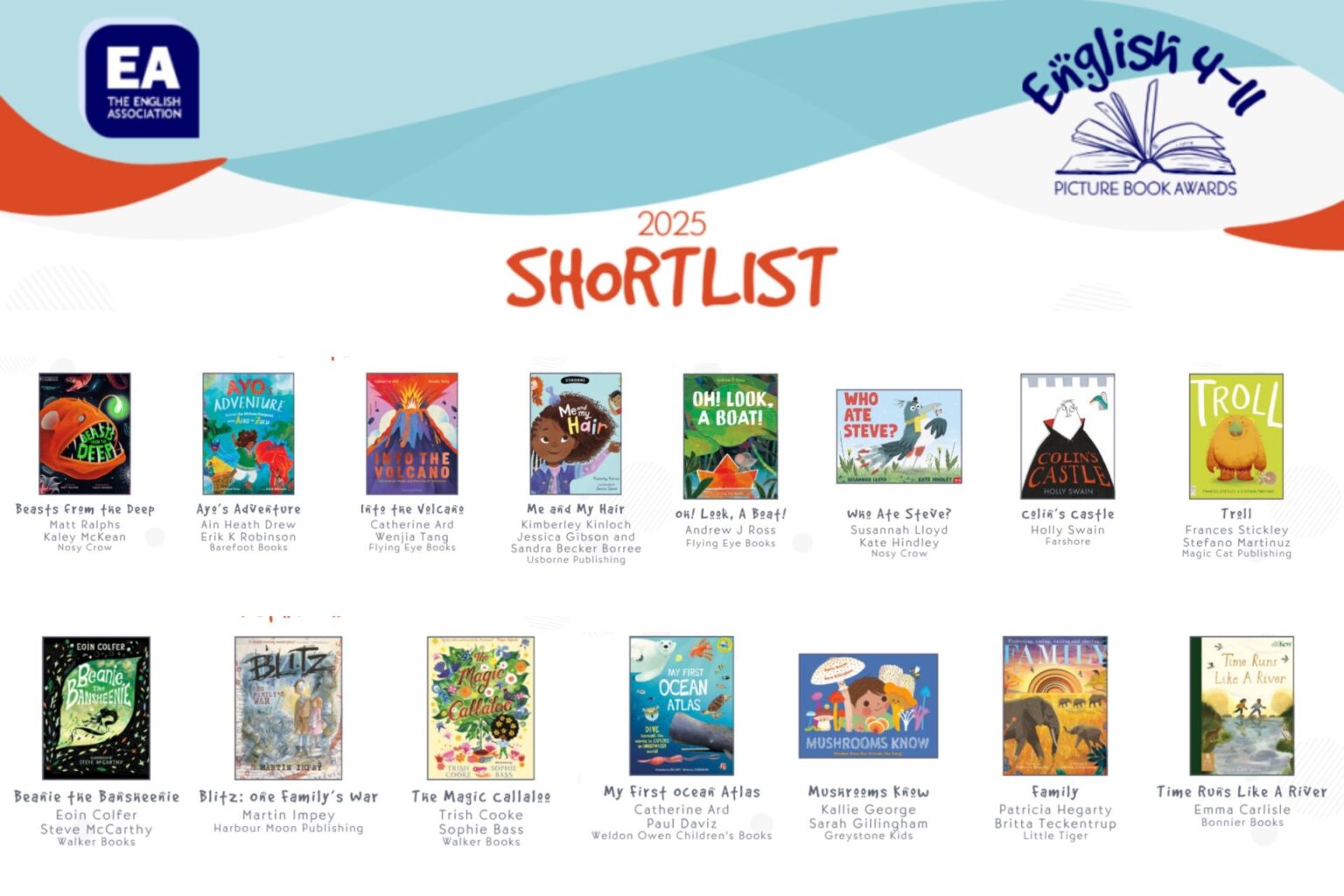 english 4-11 picture book awards 2025