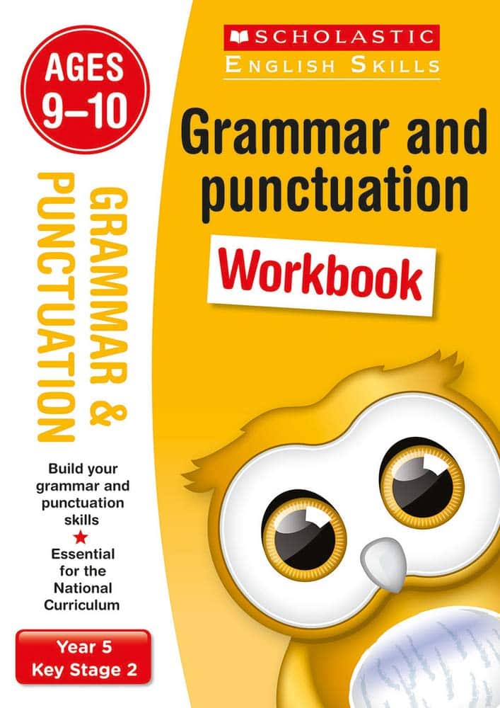 grammar and punctuation practice activities for children ages 9-10 year 5