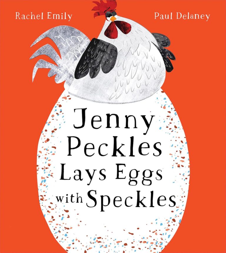 jenny peckles lays eggs with speckles