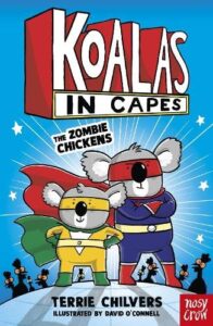 koalas in capes the zombie chickens