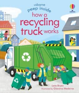 peep inside how a recycling truck works