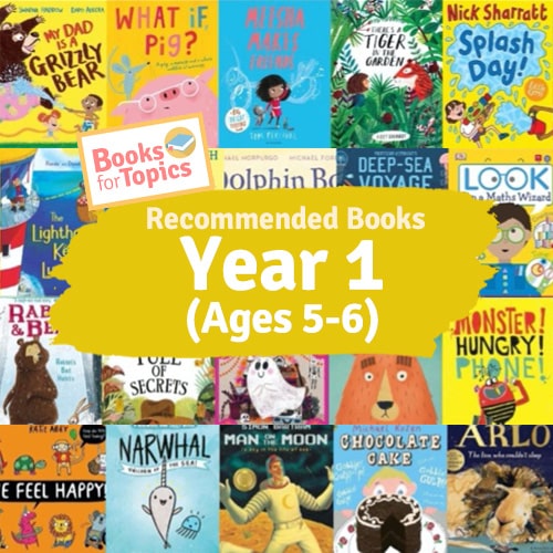 50 recommended books for 5 and 6 year olds