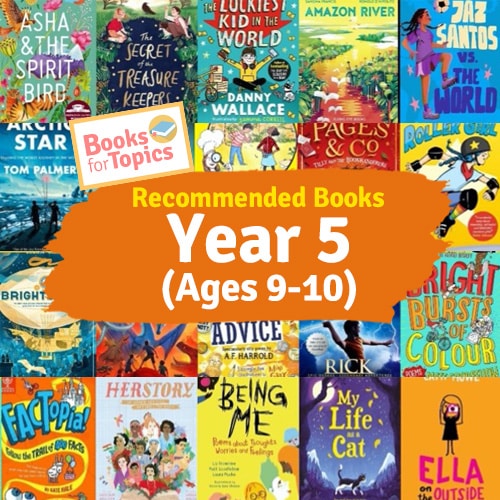 50 recommended books for children aged 9-10