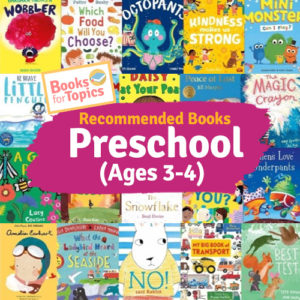 50 recommended books for 3- and 4-year-olds