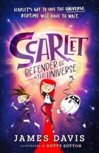 scarlet defender of the universe
