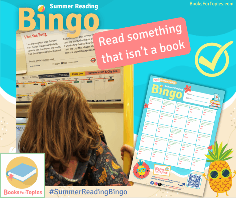 summer reading bingo challenges