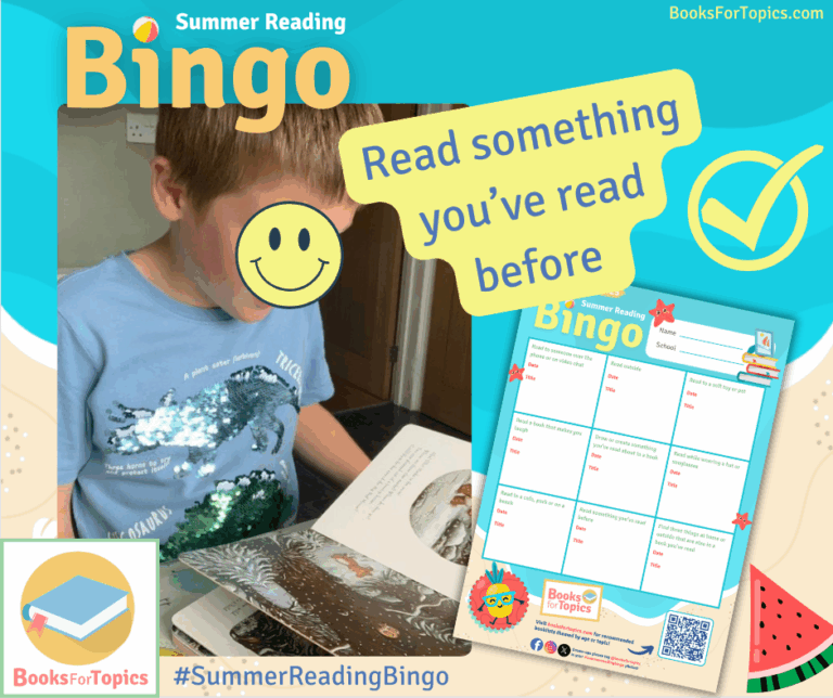 summer reading bingo challenges