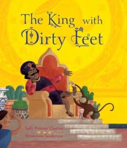 the king with dirty feet