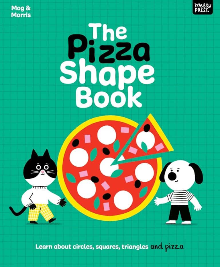 the pizza shape book