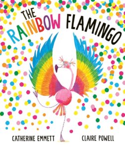 the rainbow flamingo
