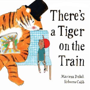 theres a tiger on the train
