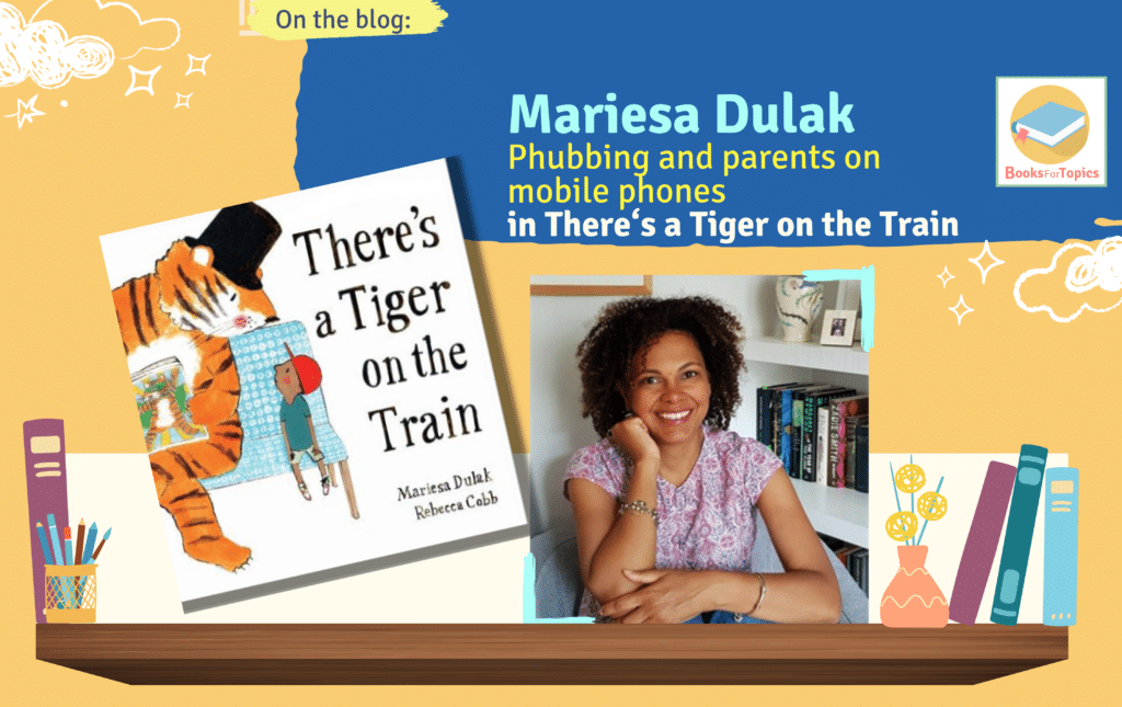 tiger on the train